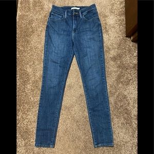 Levi Strauss & Co 28x30 High rise skinny